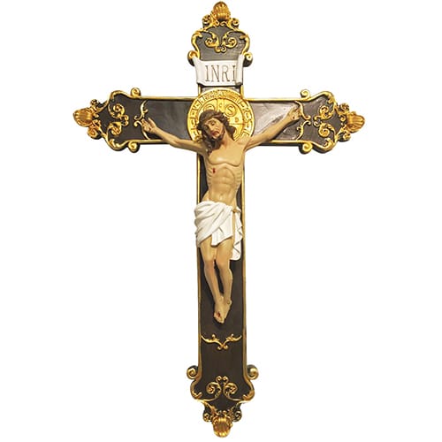 Crucifixion Pendant in Classic Style 24 inch