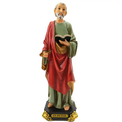 12 inch Saint Peter Statue