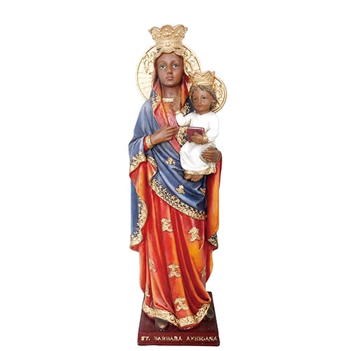 St. Barbara Africana Statue 12 Inch