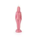 Female Image Candle Pink